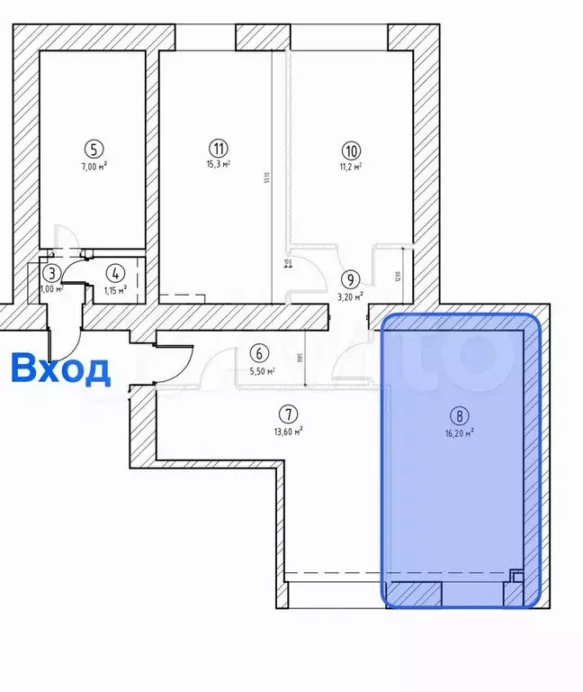 Продажа помещения -16.2 м2 - Фото 0