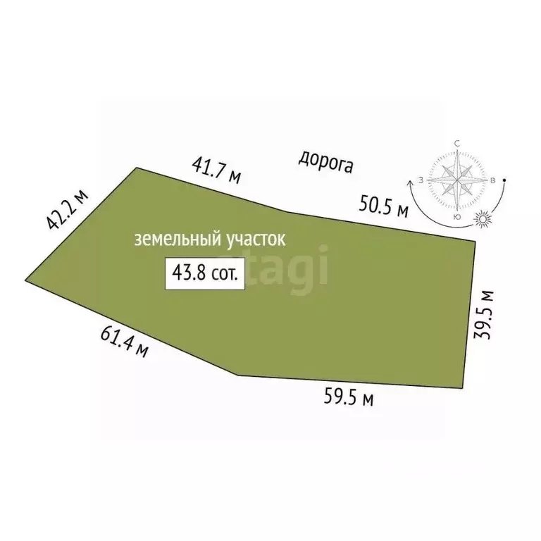 Участок в Камчатский край, с. Усть-Большерецк ул. Бочкарева (43.78 ... - Фото 2