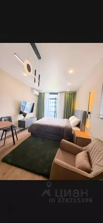 Студия Краснодарский край, Сочи Бытха мкр, ул. Ясногорская, 16 (26.0 ... - Фото 2