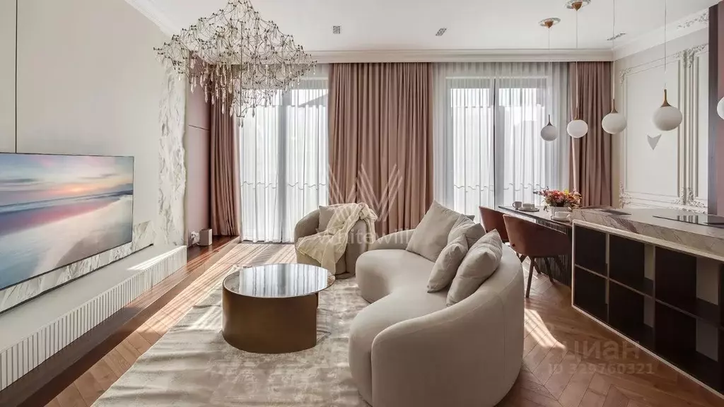 3-к кв. Москва Тессинский пер., 1 (125.0 м) - Фото 1