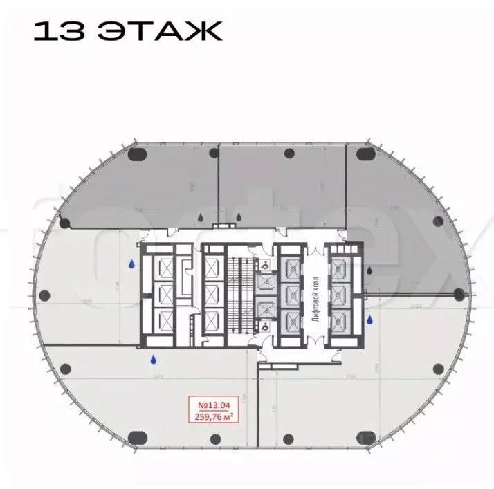 Офис в Москва ул. 1-я Ямского Поля, 10А (260 м) - Фото 1