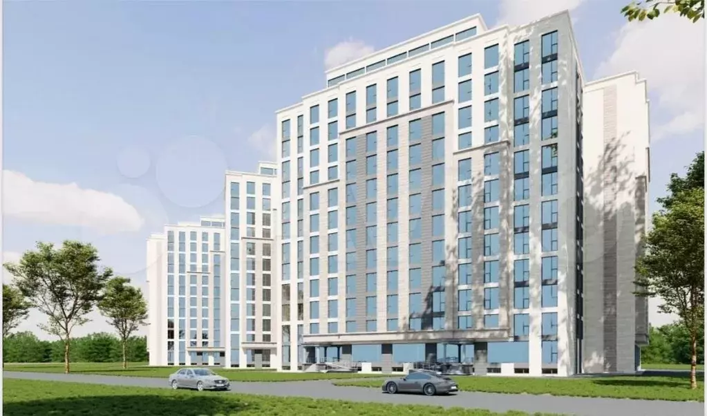 1-к. квартира, 53 м, 2/8 эт. - Фото 1