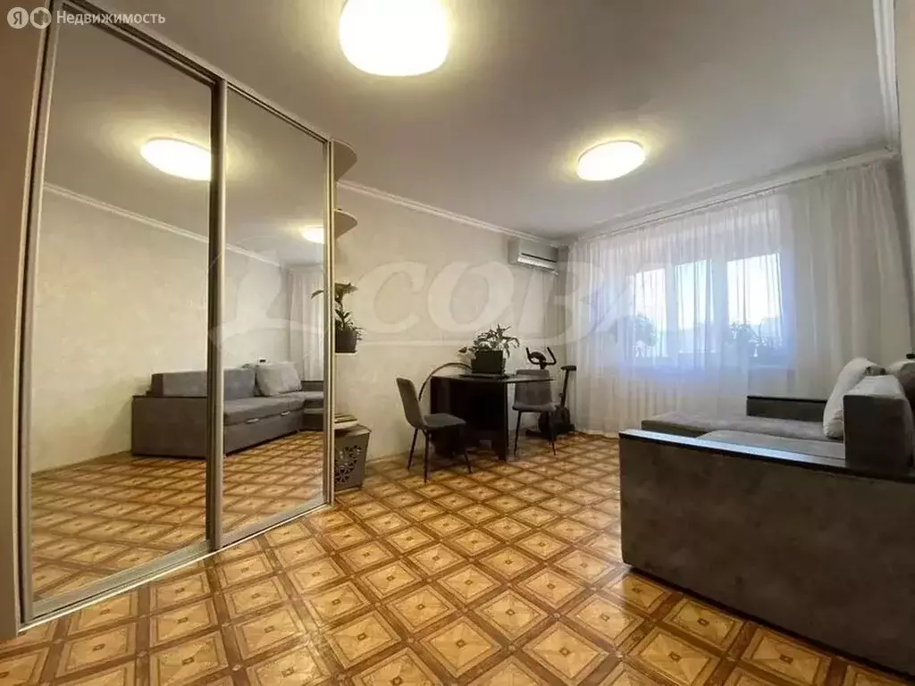 1-комнатная квартира: Тюмень, Олимпийская улица, 15 (26 м) - Фото 1