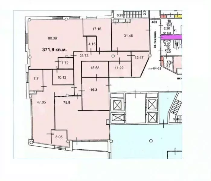 Помещение свободного назначения в Москва проезд Завода Серп и Молот, ... - Фото 1