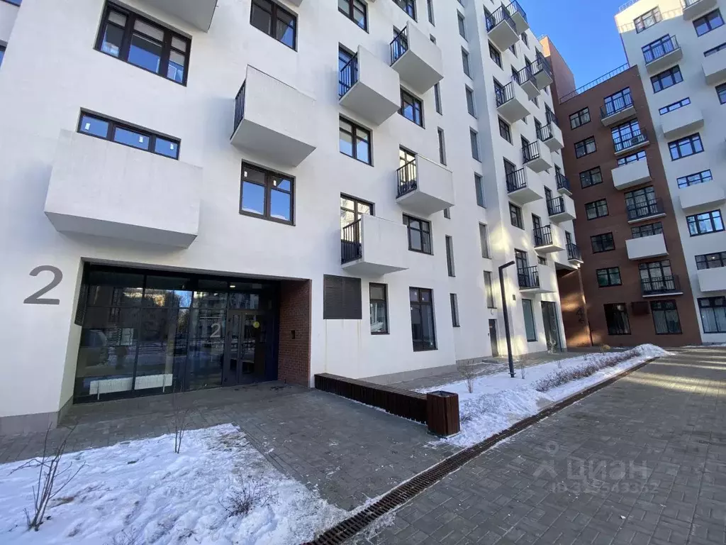 2-к кв. Ярославская область, Ярославль ул. Городской Вал, 15к1 (55.0 ... - Фото 2