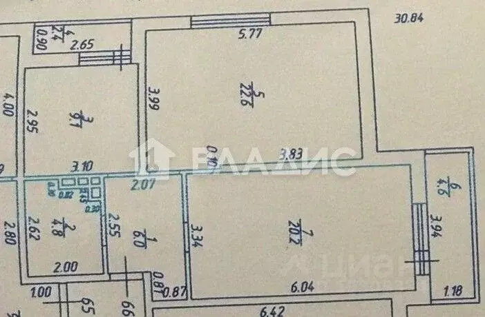2-к кв. Краснодарский край, Новороссийск просп. Дзержинского, 221 ... - Фото 2