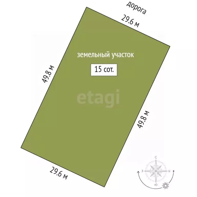 Участок в Мордовия, с. Кочкурово  (15.0 сот.) - Фото 2