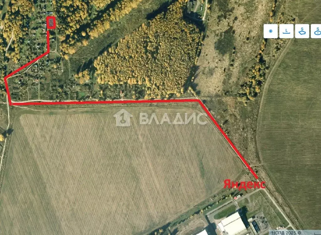 Участок в Владимирская область, Собинский муниципальный округ, ... - Фото 2