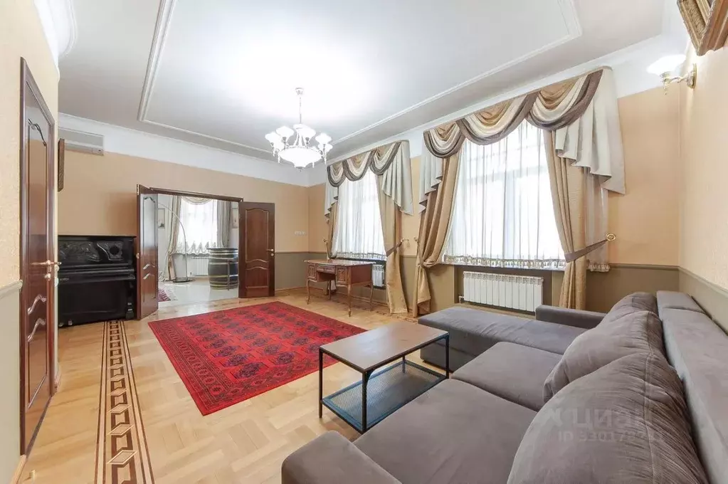 3-к кв. Москва ул. Большая Полянка, 43С3 (152.1 м) - Фото 1
