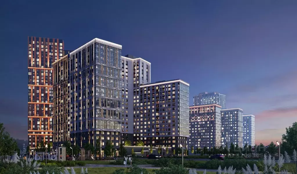 1-к кв. Башкортостан, Уфа Глумилино-1 мкр, 8-е Небо жилой комплекс ... - Фото 1