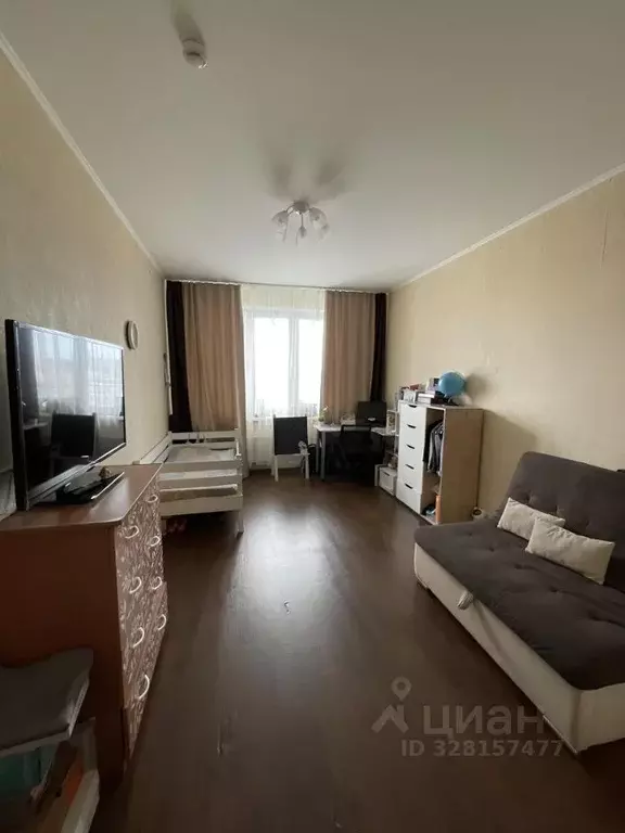 1-к кв. Красноярский край, Красноярск Зеленая Роща мкр, ул. Воронова, ... - Фото 1