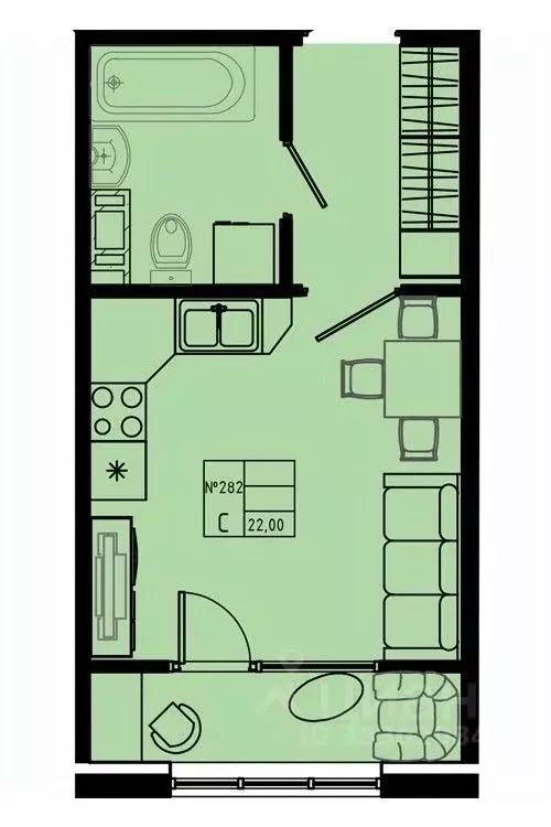 Студия Ленинградская область, Коммунар г. Гатчинский муниципальный ... - Фото 1