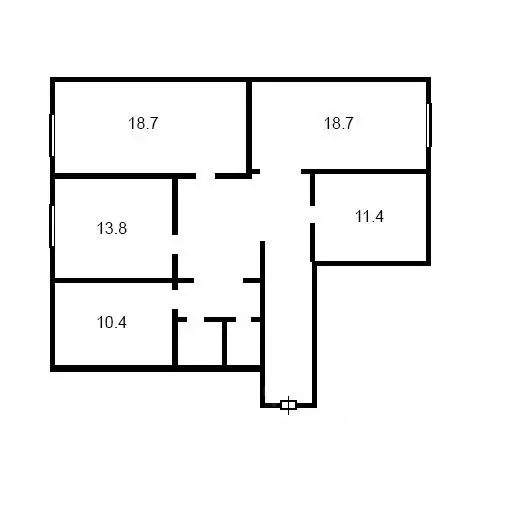4-к кв. Московская область, Химки Молодежная ул., 76 (100.4 м) - Фото 2