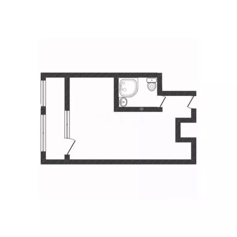 1-к кв. Алтайский край, Бийск ул. Ильи Мухачева, 127 (33.6 м) - Фото 2