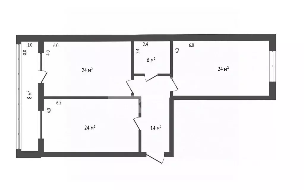 2-к кв. Дагестан, Дербент ул. Пушкина, 84 (100.0 м) - Фото 2