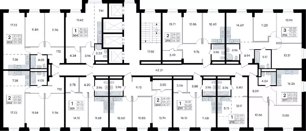 2-к кв. Приморский край, Владивосток ул. Тухачевского (59.58 м) - Фото 2
