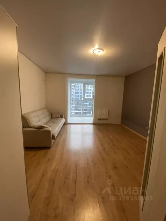 Студия Санкт-Петербург ул. Вадима Шефнера, 12к1 (24.4 м) - Фото 1