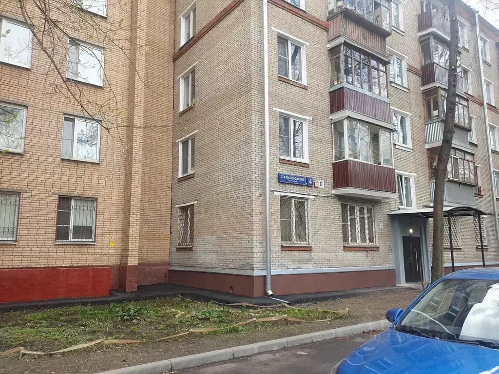 4-к кв. Москва Старослободский пер., 4 (82.6 м) - Фото 0