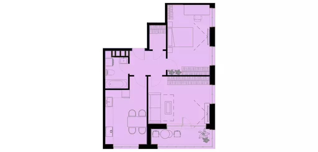 3-комнатная квартира: Владивосток, улица Адмирала Кузнецова, 84 (72.9 ... - Фото 1