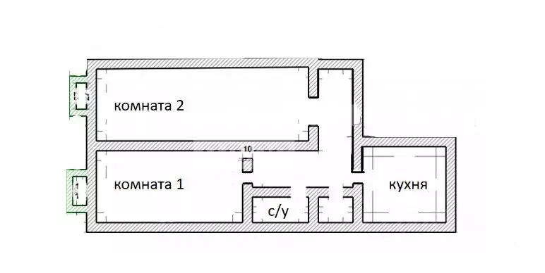 2-к кв. Москва Измайловский бул., 28/12 (62.2 м) - Фото 1