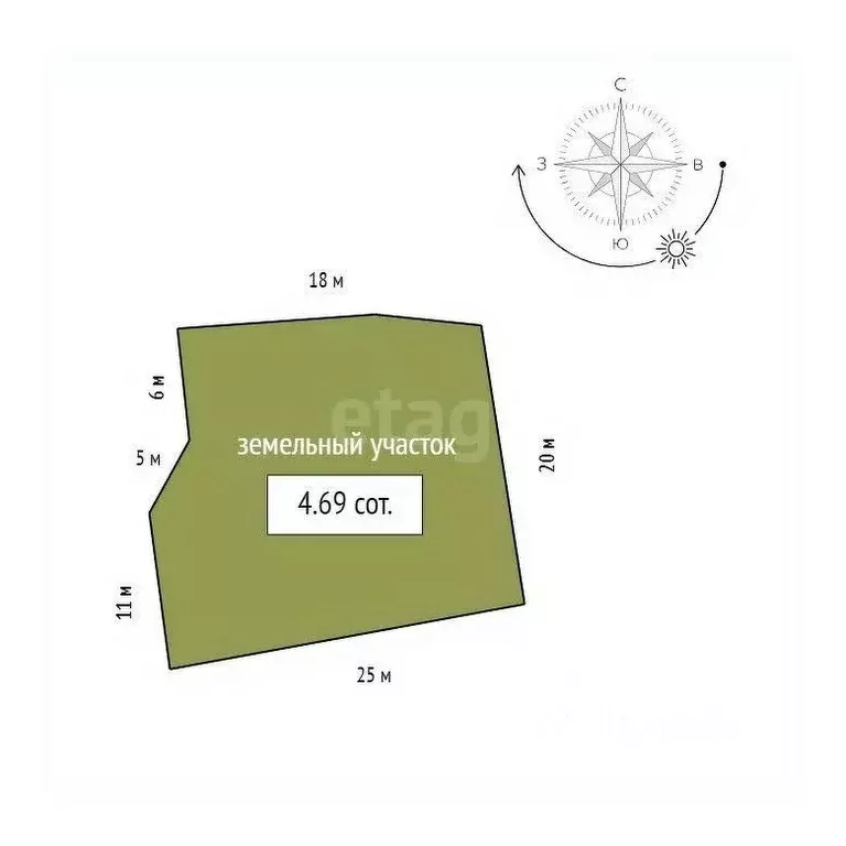 Дом в Красноярский край, Красноярск Солнечный СНТ, 155 (128 м) - Фото 2