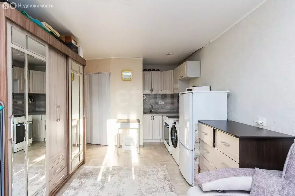 1к в -комнатной квартире (17.3 м) - Фото 2