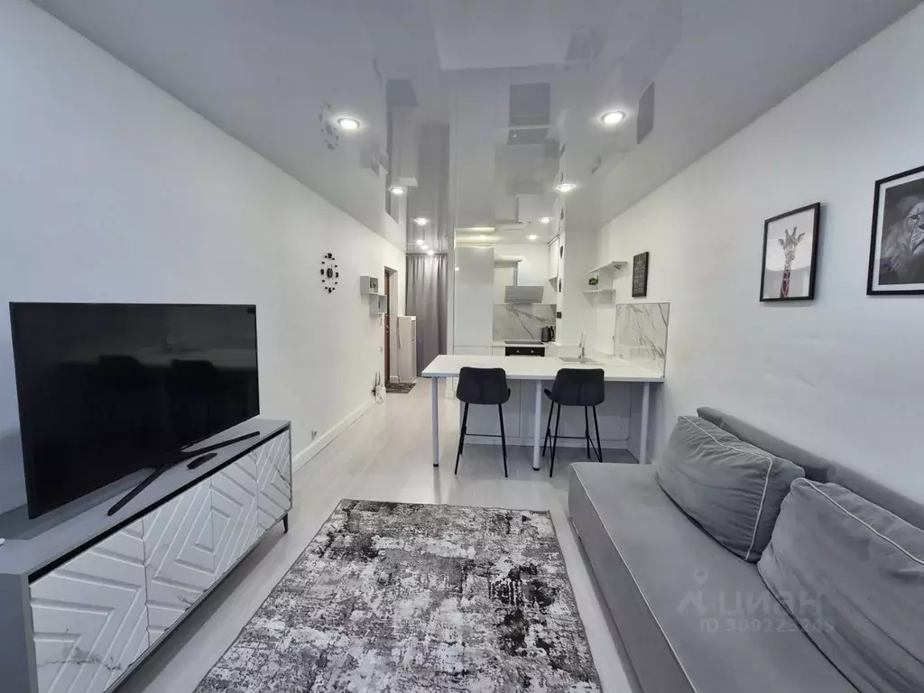 Студия Самарская область, Тольятти ул. 40 лет Победы, 43А (30.0 м) - Фото 1