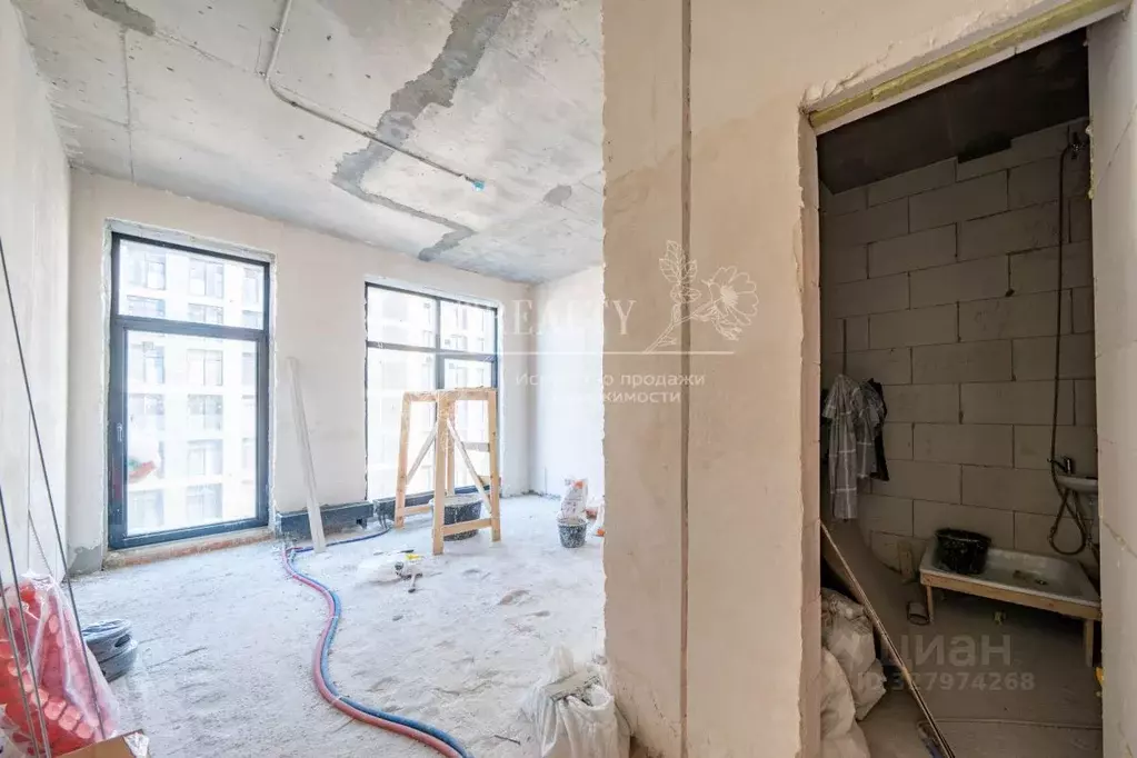 Студия Москва Зорге 9 жилой комплекс, 9Ак6 (28.0 м) - Фото 1