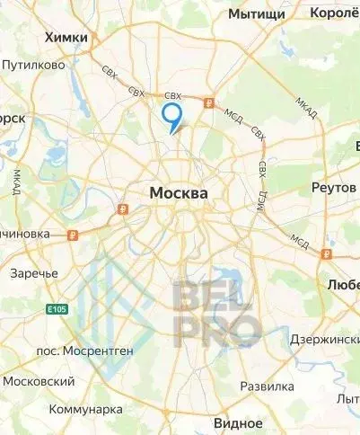 Торговая площадь в Москва Огородный проезд, 10 (60 м) - Фото 1