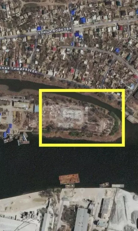 Участок в Астраханская область, Астрахань ул. Набережная Тимирязева, ... - Фото 1