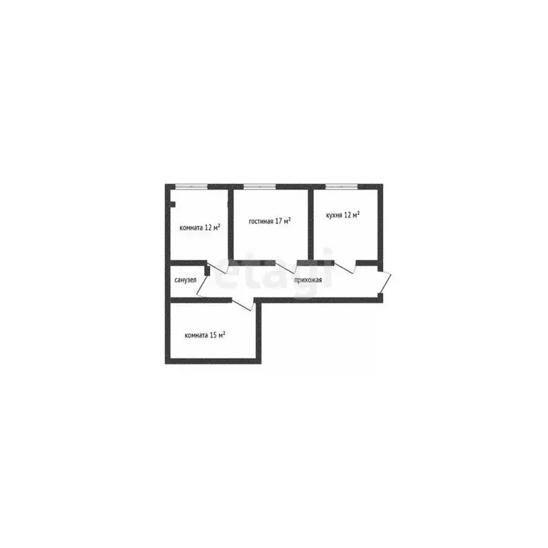 3-к кв. Адыгея, Майкоп Школьная ул., 191 (64.5 м) - Фото 2