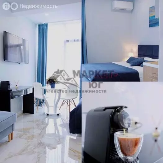Квартира-студия: Сочи, микрорайон Светлана, Депутатская улица, 10Б/1 ... - Фото 1