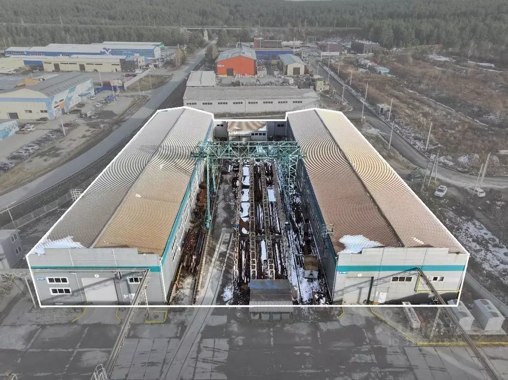 Производственное помещение в Свердловская область, Арамиль Речной ... - Фото 1
