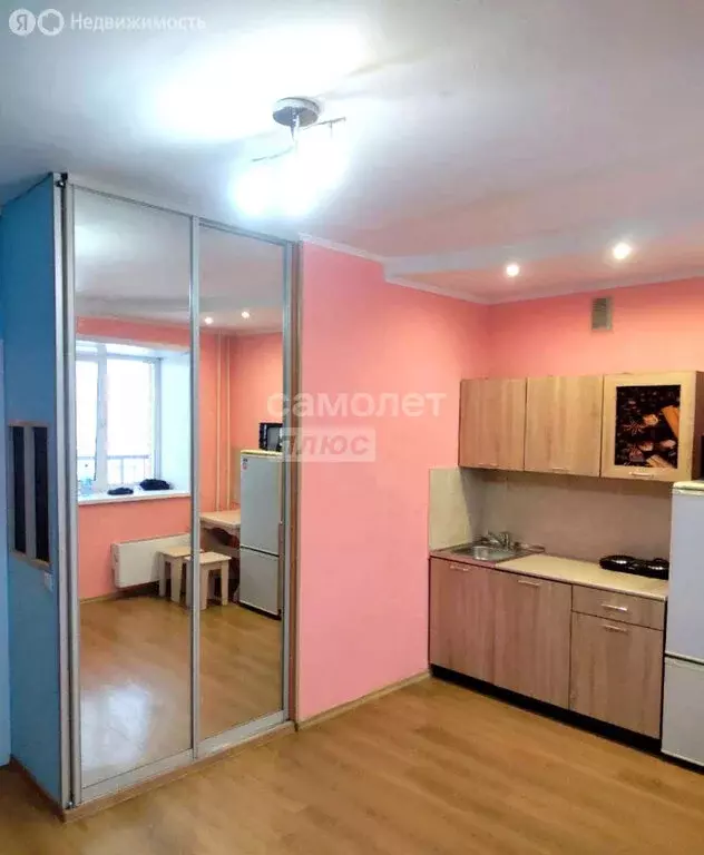 Квартира-студия: Бердск, посёлок Боровой, 2-я Заводская улица, 11/2 ... - Фото 1