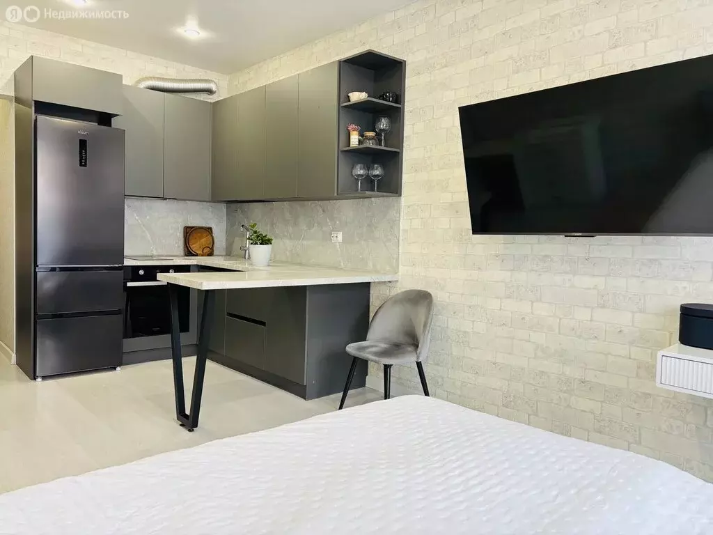 Квартира-студия: Иркутск, улица Пискунова, 142/7 (34 м) - Фото 0