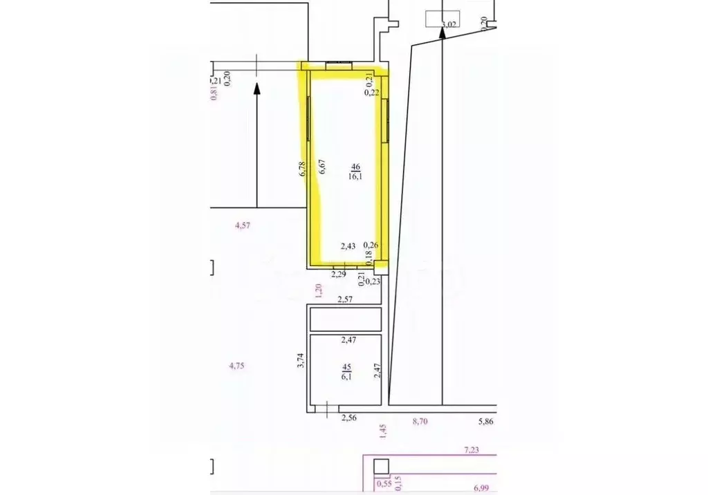 Помещение свободного назначения в Самарская область, Самара просека ... - Фото 2