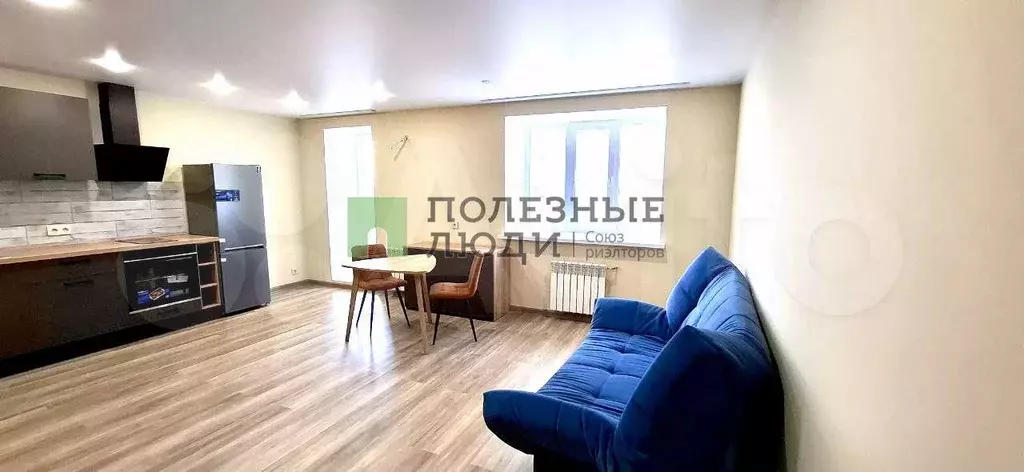Квартира-студия, 36,6 м, 4/14 эт. - Фото 1