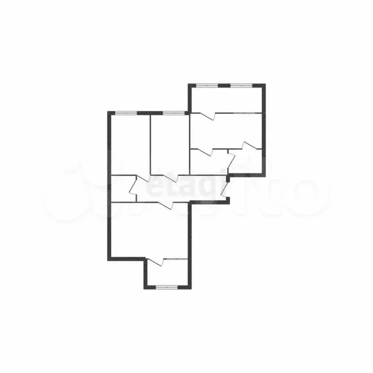 3-к. квартира, 98 м, 6/9 эт. - Фото 0
