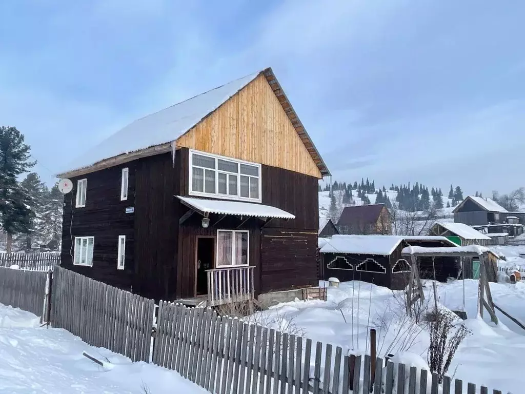 Дом в Кемеровская область, Таштагольский район, Спасское городское ... - Фото 1