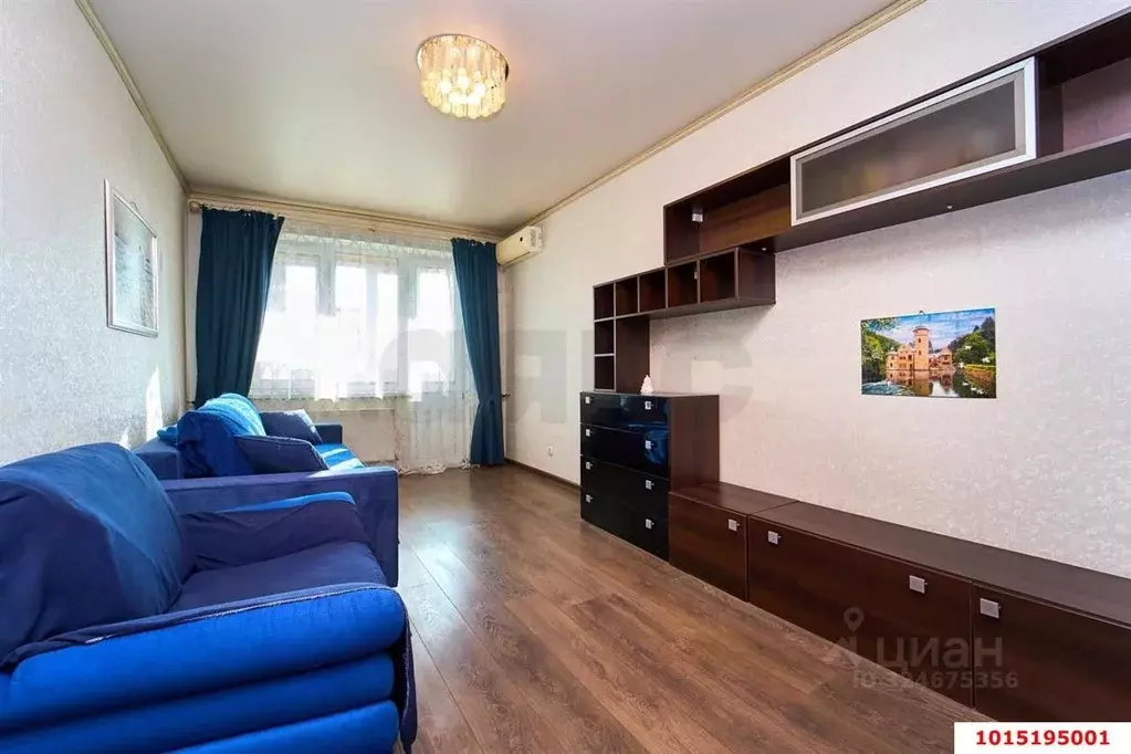 1-к кв. Краснодарский край, Краснодар Пашковский жилмассив, ул. ... - Фото 1