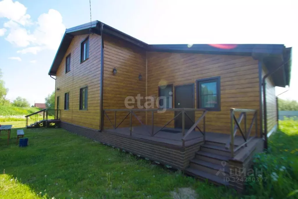 Дом в Калужская область, Бабынинский муниципальный округ, Муромцево ... - Фото 1