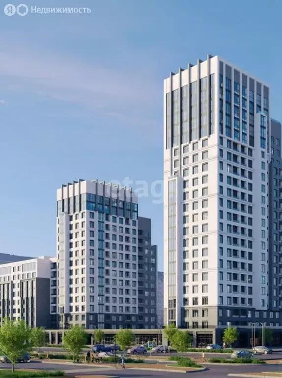 1-комнатная квартира: Тюмень, улица Братьев Бондаревых, 5 (30.4 м) - Фото 2