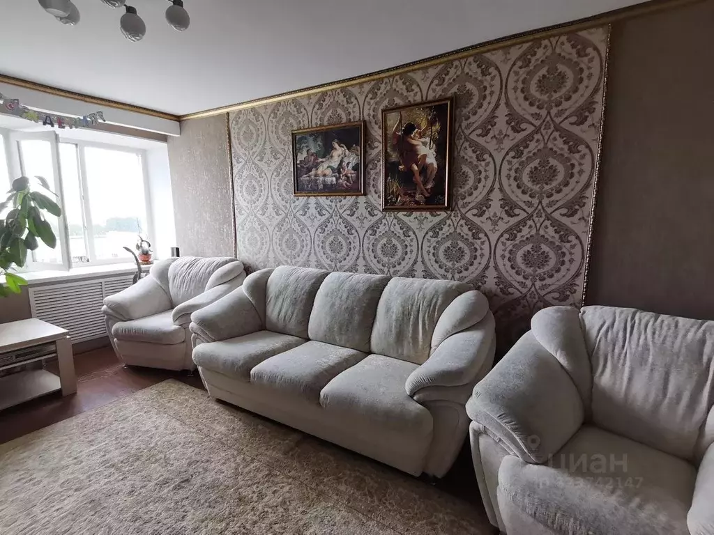 3-к кв. Ульяновская область, Ульяновск Ульяновский просп., 12 (67.0 м) - Фото 2