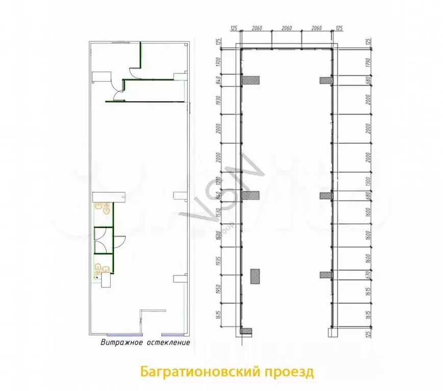 ПСН, 106 м, Витрины, Трафик, Метро - Фото 0