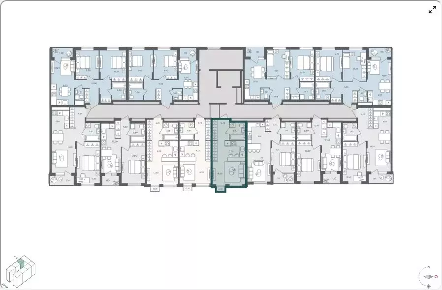 Квартира-студия: село Перхушково, микрорайон Равновесие, 5 (30.2 м) - Фото 2