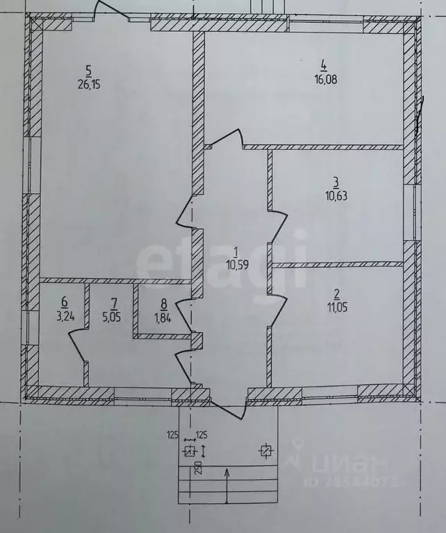 Дом в Оренбургская область, Оренбургский район, Сергиевский сельсовет, ... - Фото 1