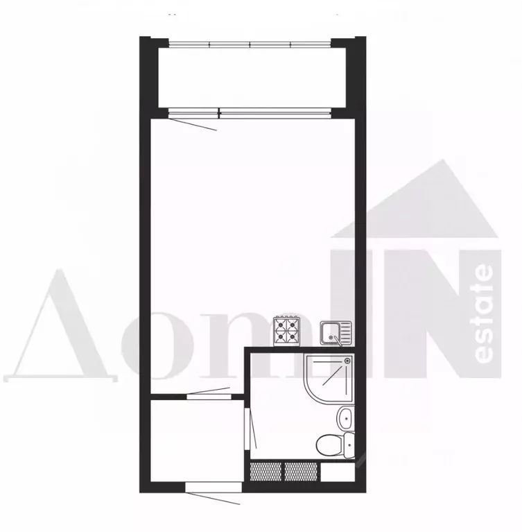 Студия Ленинградская область, Мурино Всеволожский район, ул. Графская, ... - Фото 2