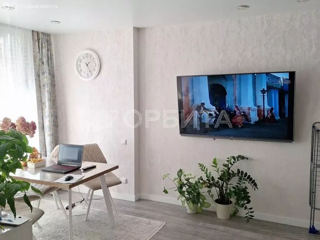 1-комнатная квартира: Тюмень, улица Пожарных и Спасателей, 5 (46.6 м) - Фото 1