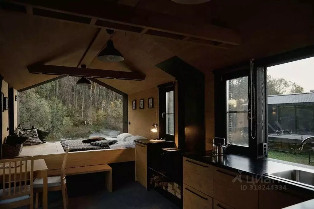 Дом в Калужская область, Жуковский район, Верховье с/пос, База отдыха ... - Фото 2