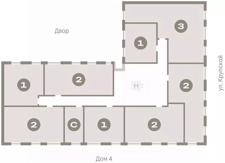 2-к кв. Омская область, Омск ул. Б.Г. Шаронова, 9 (86.17 м) - Фото 1